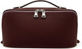 EACHY Makeup Bag Large Capacity Travel Cosmetic Bag - Flat Open Design