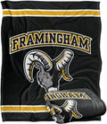 LOGOVISION Collegiate Silky Touch Throw Blanket - Warm, Soft Gift