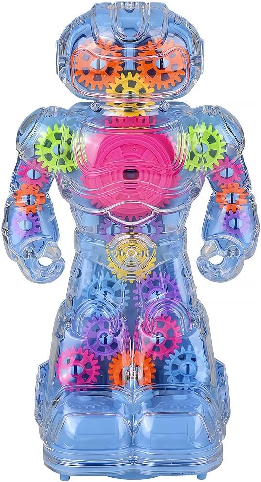 Light-Up 8.5 Gear Robot by Rhode Island Novelty