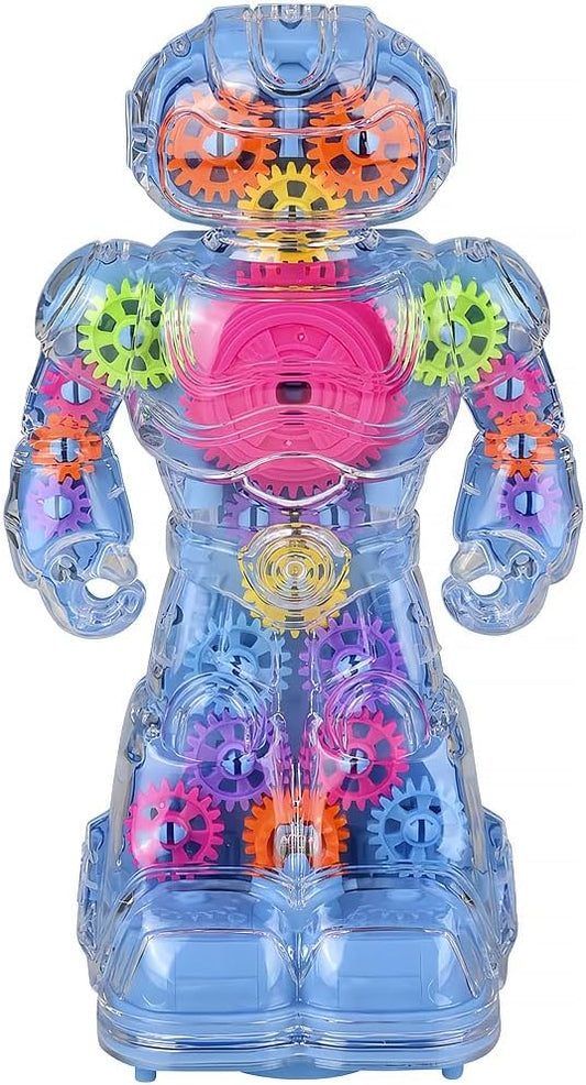 Light-Up 8.5 Gear Robot by Rhode Island Novelty