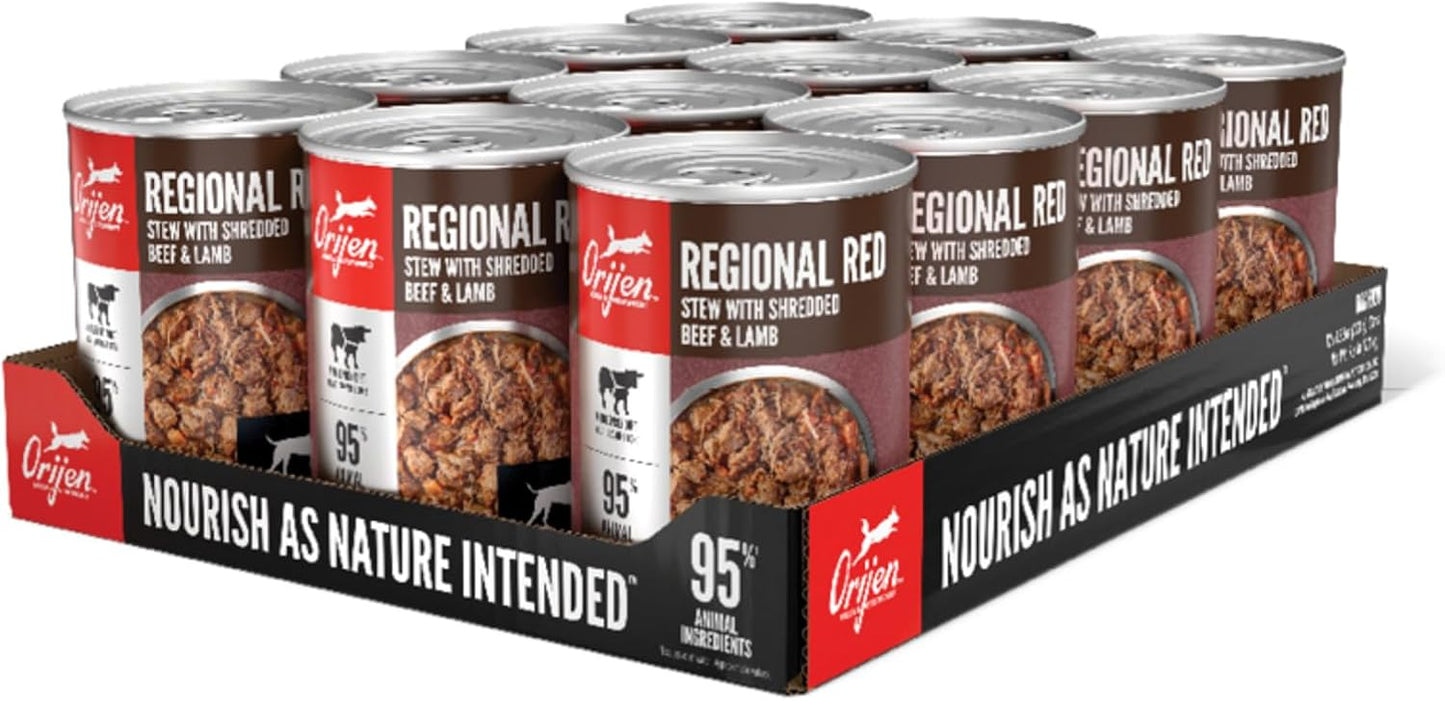 ORIJEN Real Meat Shreds Premium Wet Dog Food for Healthy Pets