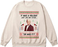 Holiday True Crime Ugly Christmas Sweatshirt