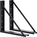 Underbody Steel Mounting Brackets 24 x 24 Inch Pair - Heavy Duty Mount