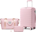 LARVENDER Luggage Sets 3 Piece with Duffel Bag for Travel