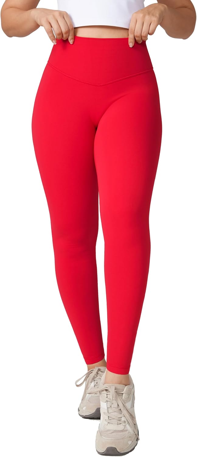 Hugcurve No Front Seam Full Length High Waisted Leggings