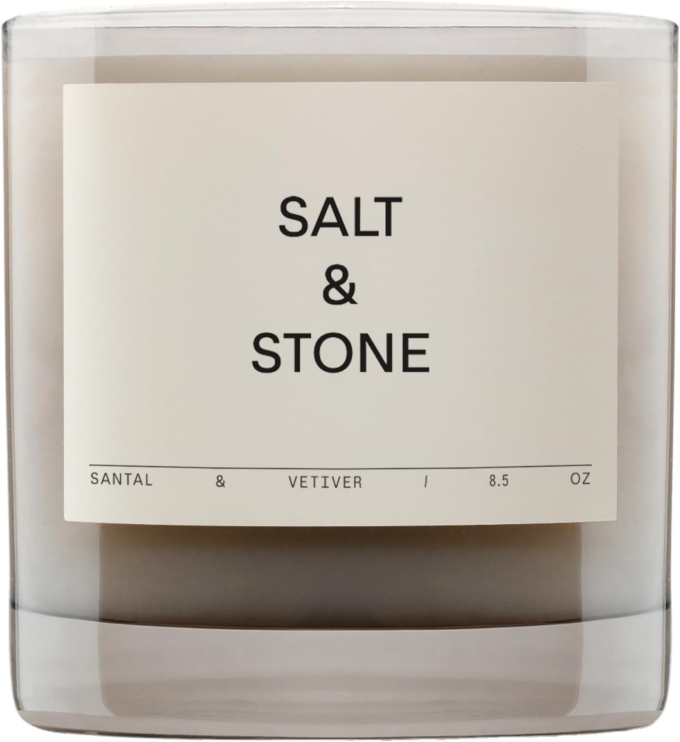 Santal & Vetiver Candle for Home Fragrance by Salt & Stone