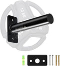 Space-Saving Wall-Mounted Plate Rack for Home Gym - ANOSWXG