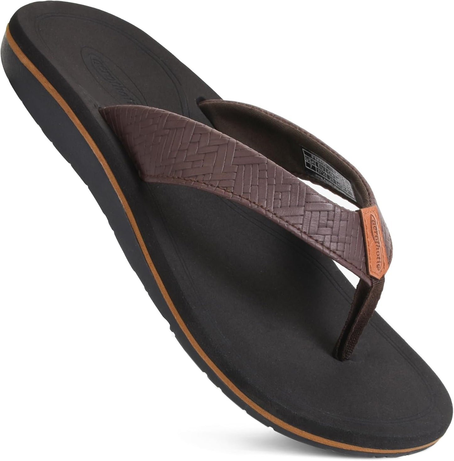 AEROTHOTIC Womens Flip Flops with Arch Support for Comfort
