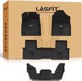 LASFIT Floor Mats for Honda Pilot 2023 2024 2025 - Custom All-Weather