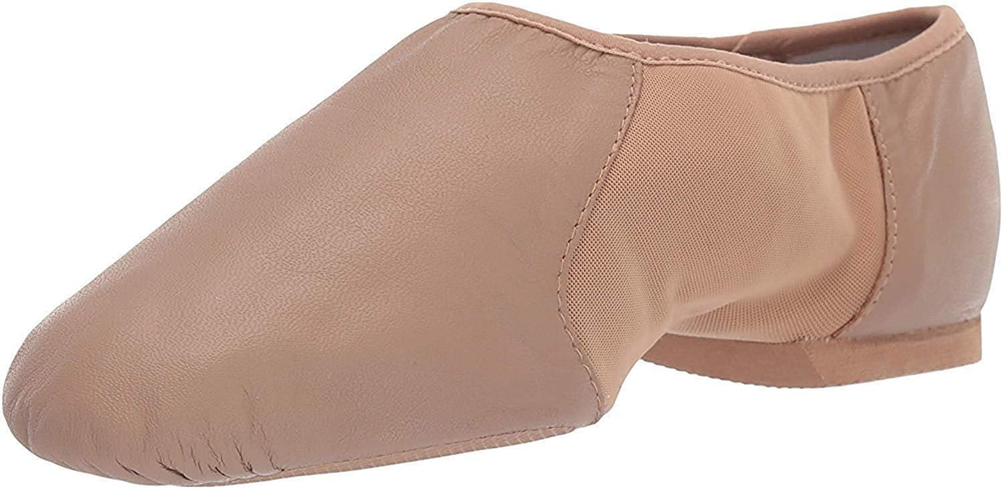 Bloch Women's Neo-Flex Slip-On Leather Jazz Shoes for Dancers