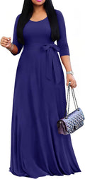FANDEE Maxi Dress for Women - Stylish Long Casual Wear
