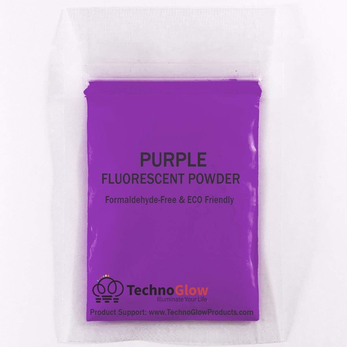 Fluorescent UV Powder Pigment for Black Light Reactive Uses
