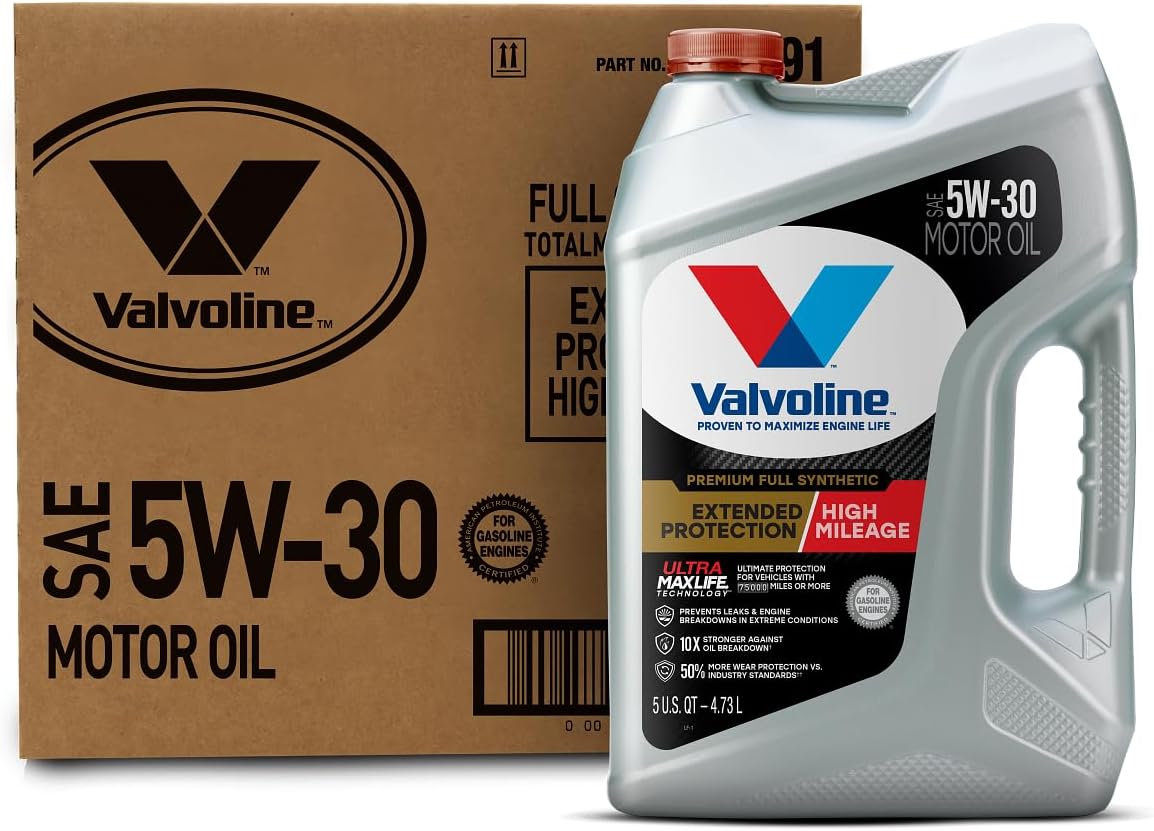 Valvoline Extended Protection High Mileage 5W-30 Motor Oil Review
