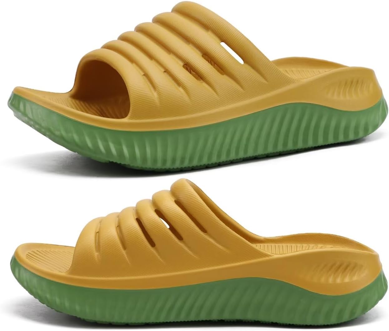 KuaiLu Womens Recovery Sandals for Plantar Fasciitis Relief