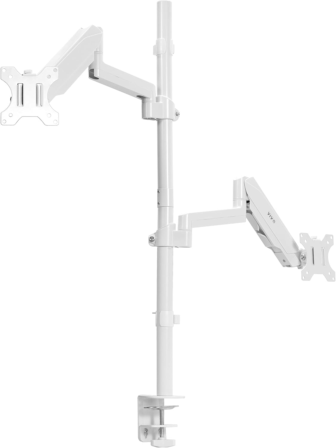 VIVO Dual Monitor Arm Extra Tall Mount for 17 to 32 inch Screens