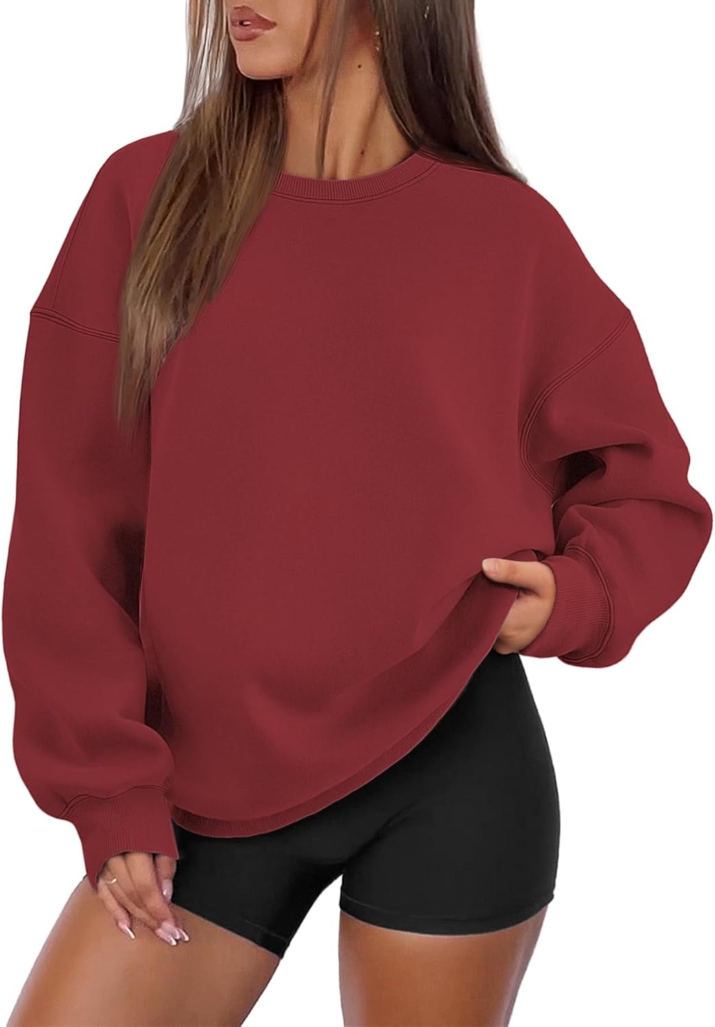ATHMILE Oversized Sweatshirt for Women - Cozy Fall Fashion