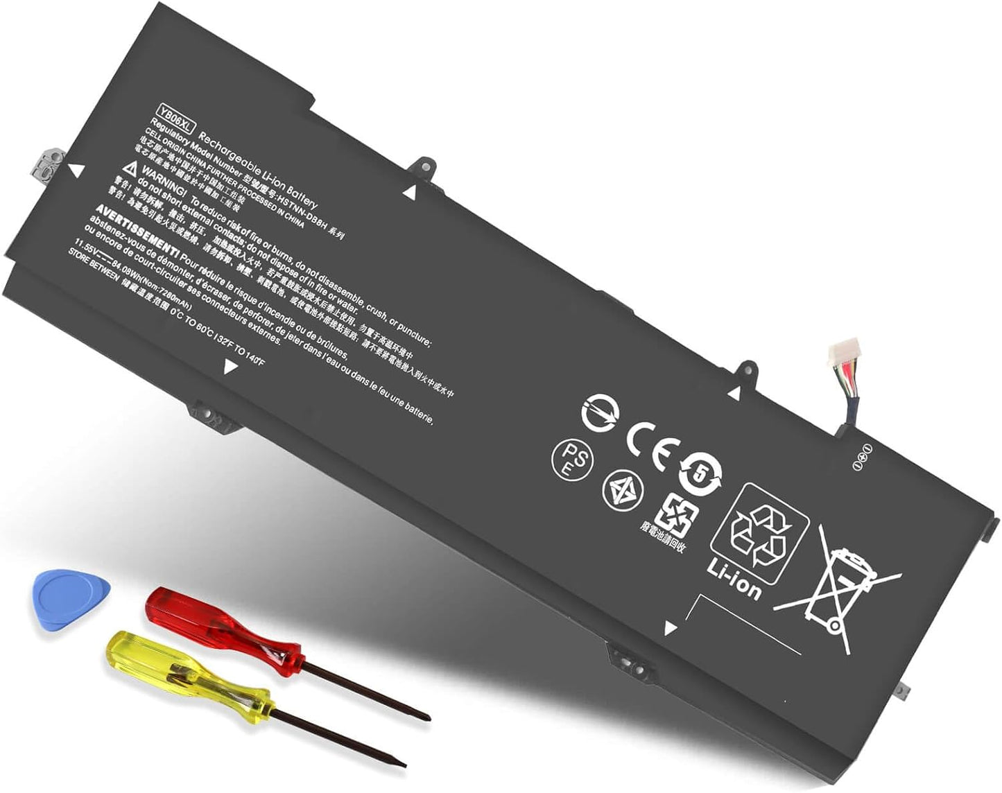 YB06XL Battery for HP Spectre X360 - Reliable Replacement Power