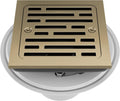 Delta Faucet 4 Inch Tile-In Square Shower Floor Drain Gold Review