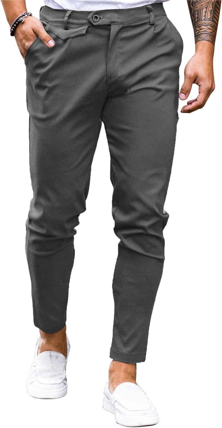 Mens Chinos Slim Fit Pants for Comfort and Style in Any Season