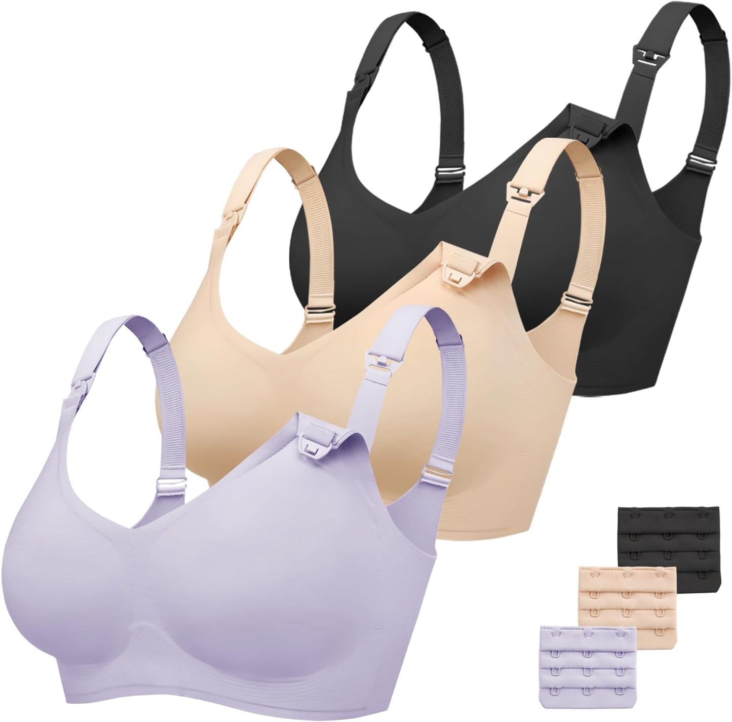 Vinfact Nursing Bras for Breastfeeding Comfort and Support