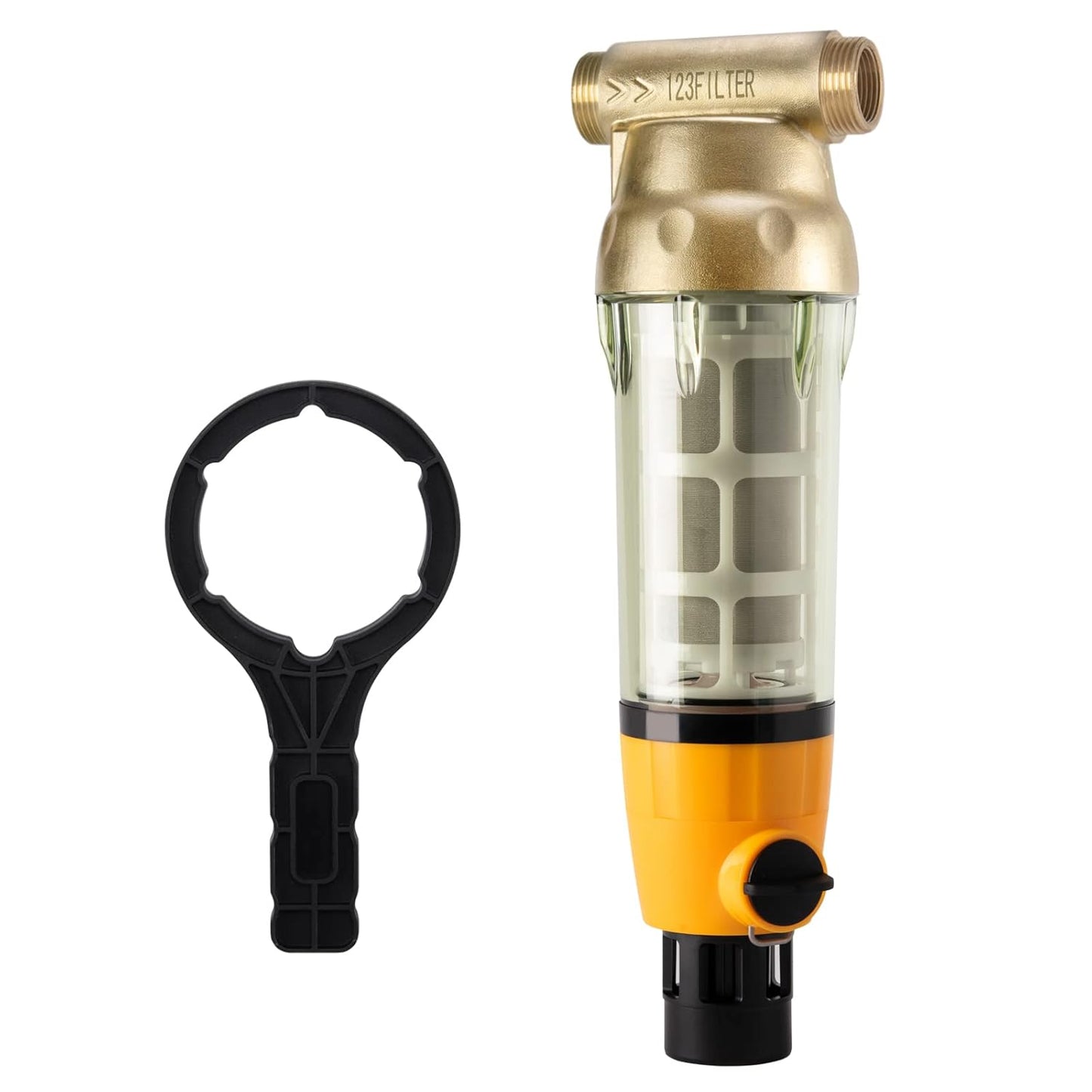 iSpring WSP50B Reusable Whole House Spin Down Water Filter