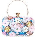 Zebrum Womens Evening Clutch Bag for Parties and Weddings