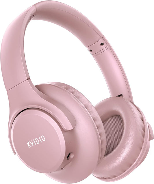 KVIDIO Over Ear Bluetooth Headphones - 65 Hrs Playtime
