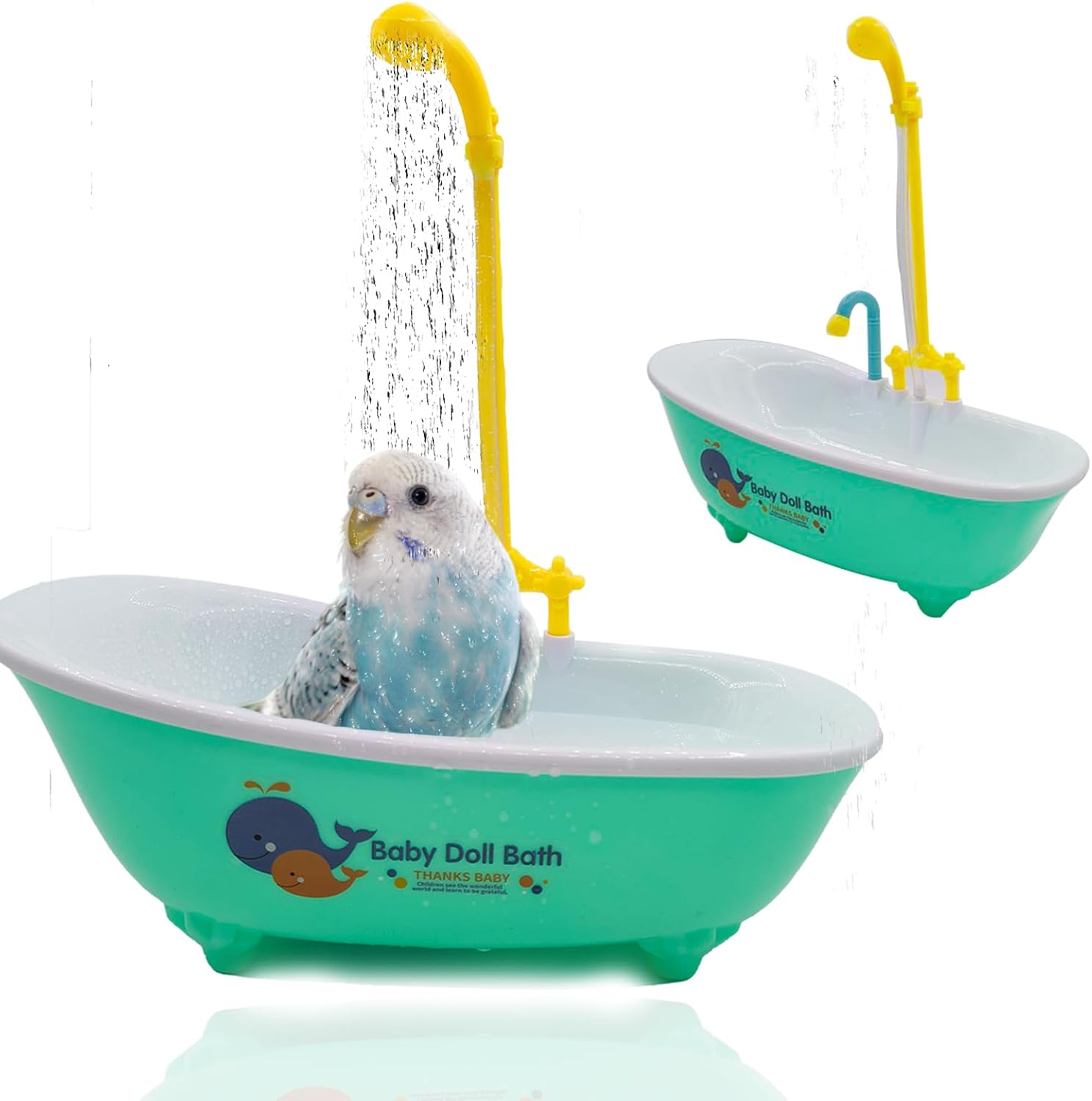 Refresh Your Feathered Friend! Parrot Bath Fountain