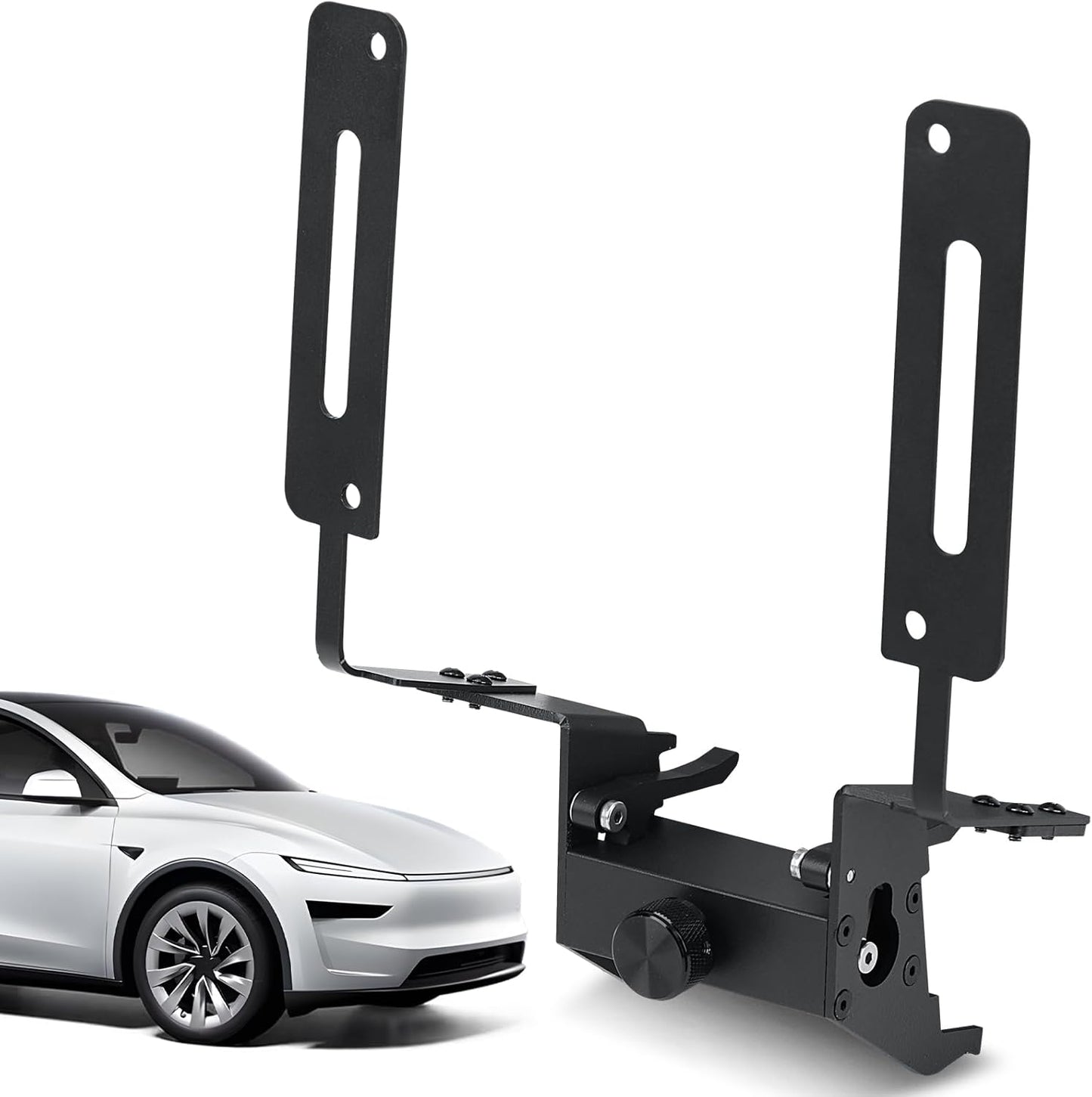 No Drill Front License Plate Holder for 2025 2026 Tesla Model Y
