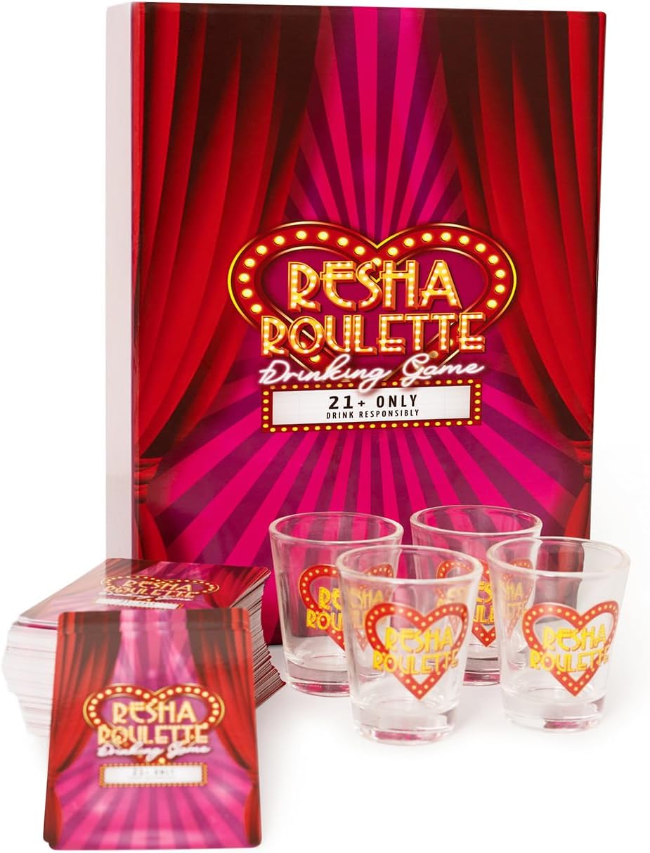 Caresha Please Resha Roulette Card Game for Parties and Fun