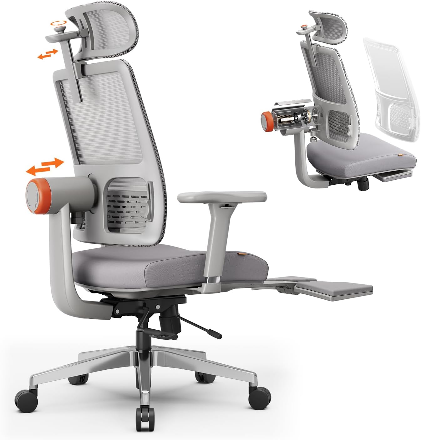 Newtral Ergonomic Office Chair with Auto-Follow Headrest