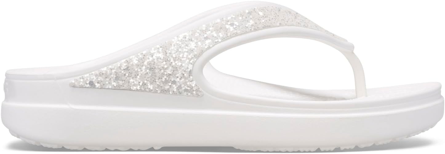 Crocs Sloane Embellished Wedge Flip Flops for Women
