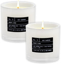 Lulu Candles Fresh Linen Luxury Scented Soy Jar Candle 2 Pack