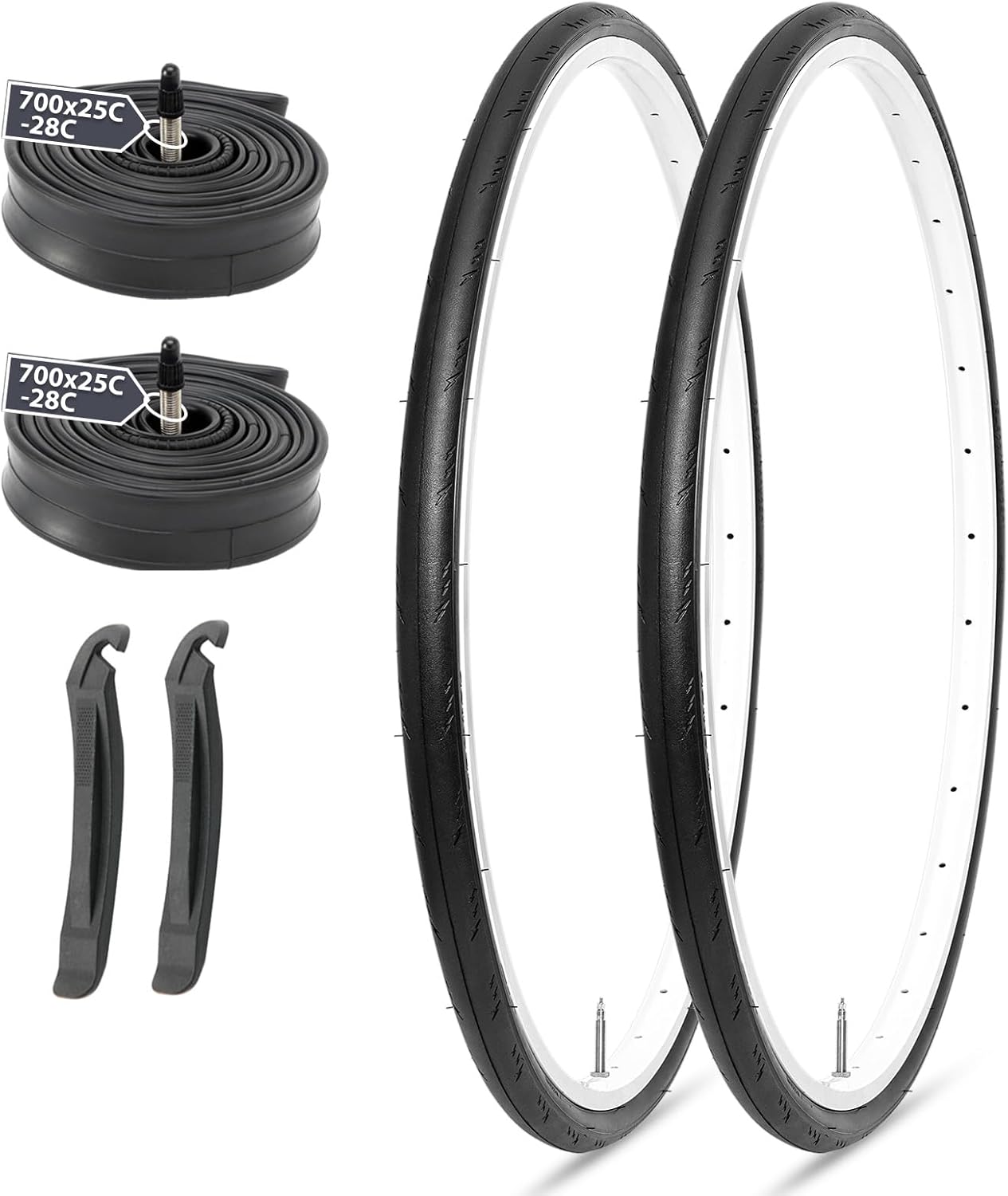 MOHEGIA Road Bike Replacement Tire Set for City Riding Needs
