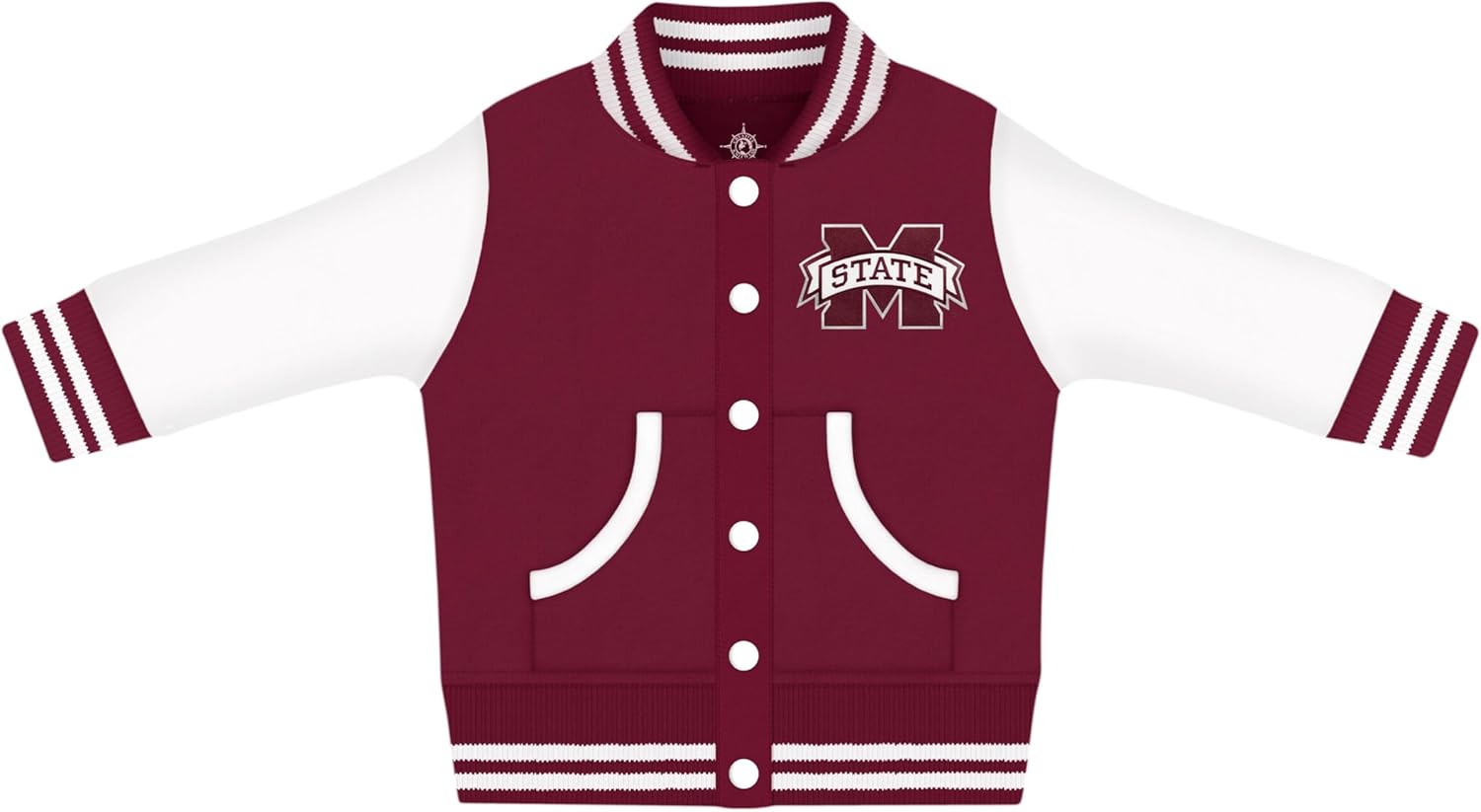 Creative Knitwear College Baby Varsity Jacket for Little Fans