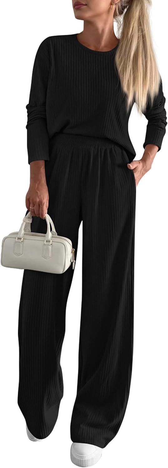 KIRUNDO Fall 2 Piece Lounge Sets for Women - Cozy Comfort