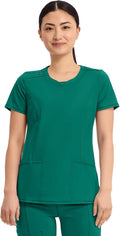 Cherokee Infinity Scrubs Women Round Neck Scrub Top (Style L9XU)