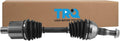 TRQ Front Left CV Axle Shaft Assembly for Buick and Pontiac