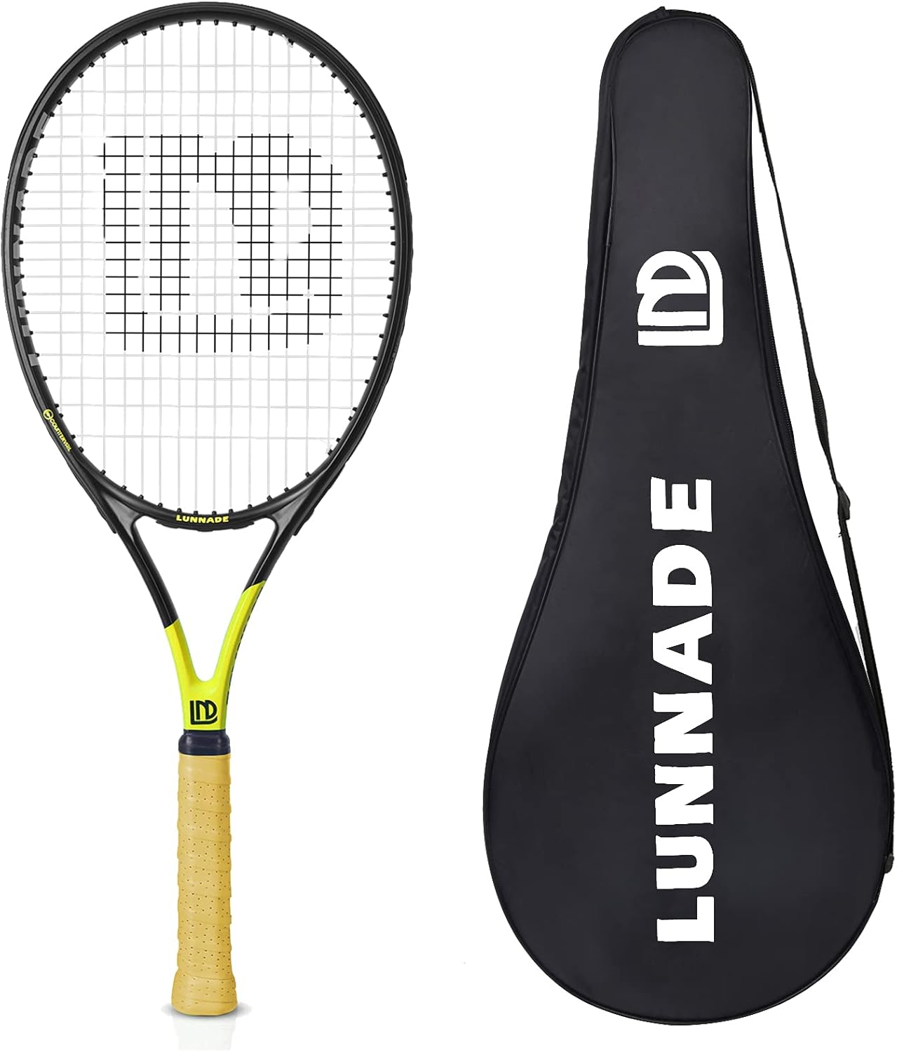 Adults Tennis Racket 27 Inch for Beginners and Intermediate Players