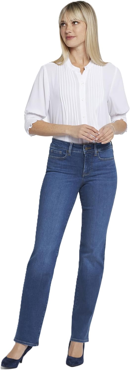 NYDJ Women's Marilyn Straight Denim Jeans for Effortless Style