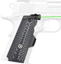 1911 Green Laser Grip with Ambi Safety Cut - Compact Rechargeable