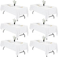 Elegant 60 x 84 Inch Tablecloths for Weddings and Parties