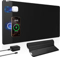 Magnetic Wireless Charging Mouse Pad 31.5in x 15.8in - Large Desk Mat