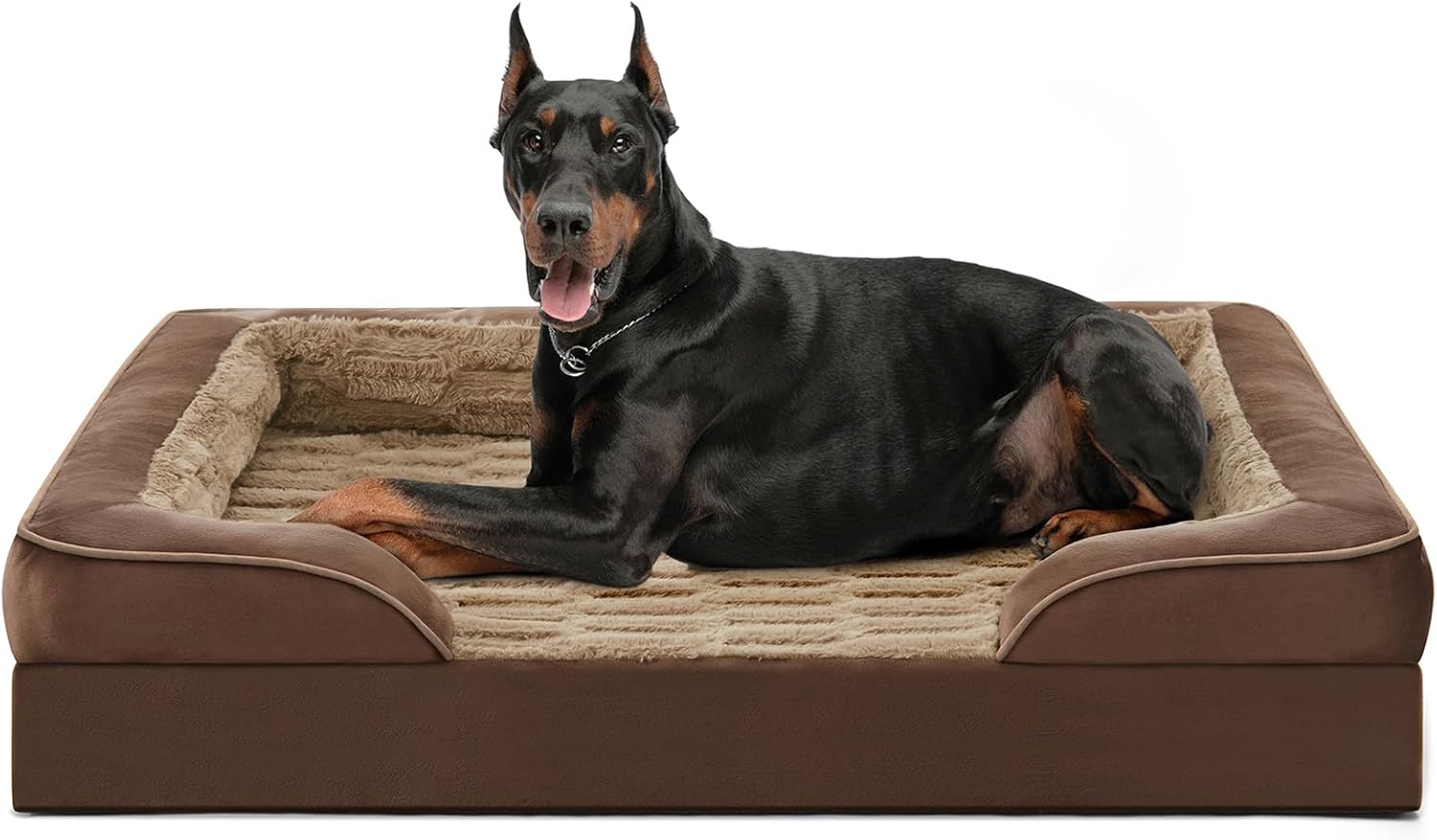 FURTIME Orthopedic Dog Bed for Extra Large Dogs - Waterproof Comfort