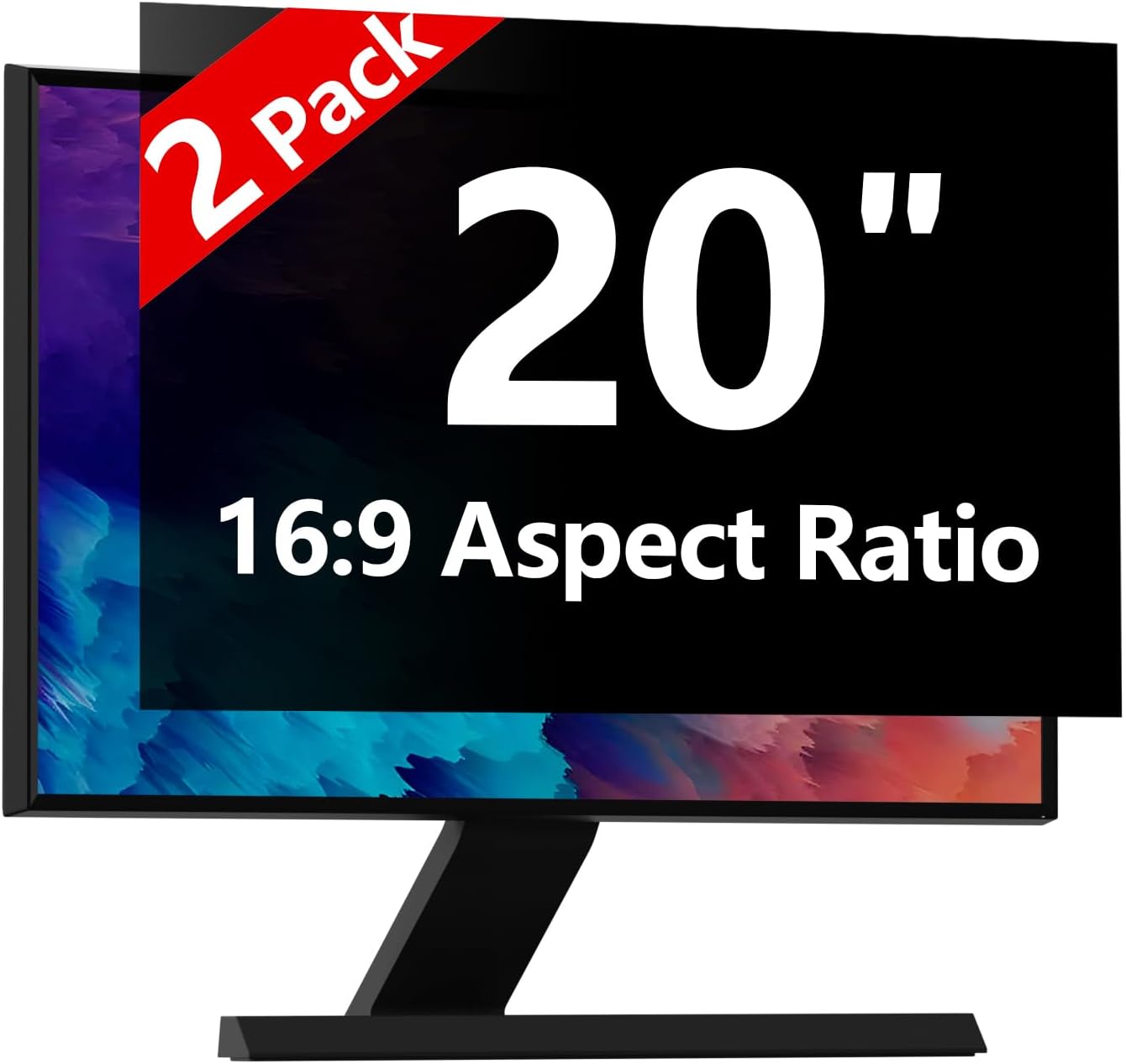 20 Inch Computer Privacy Screen with Anti-Spy and Eye Protection