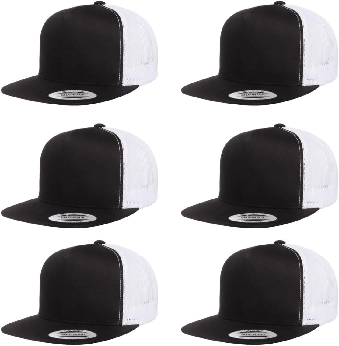 Yupoong 5-Panel Classic Trucker Cap for Stylish Comfort
