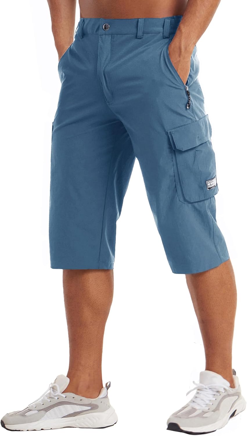 MAGCOMSEN Men's Quick Dry 3/4 Capri Pants for Active Lifestyle