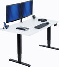 Dual Motor Height Adjustable Sit Stand Desk by VIVO for Ergonomic Use
