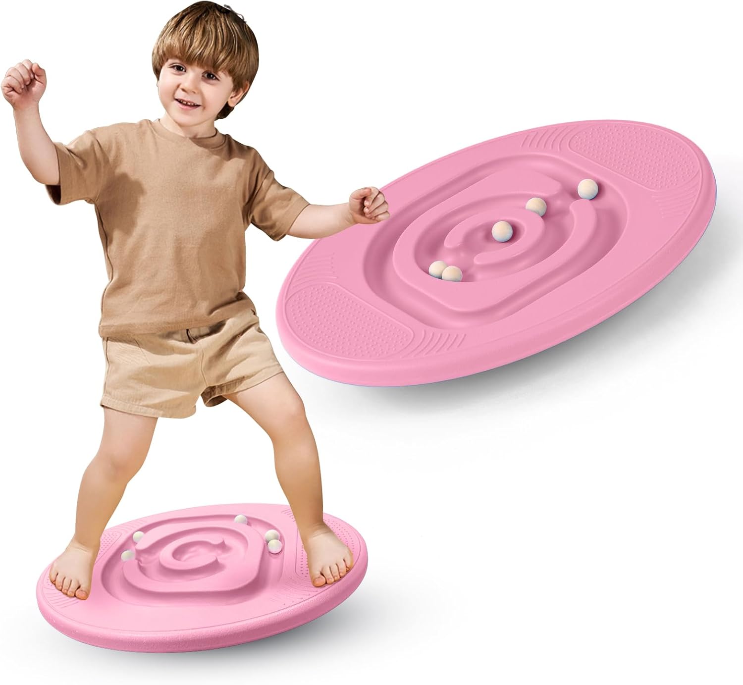 Kids Maze Balance Board - Wobble Trainer for Active Play