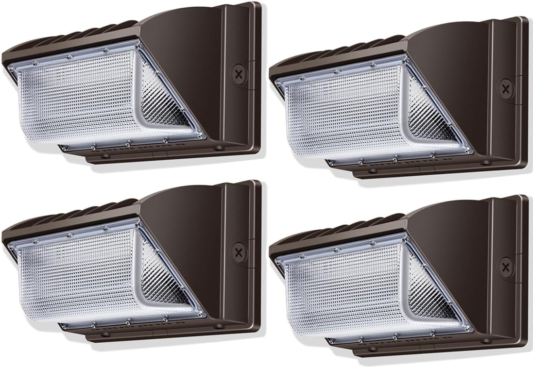 LEDMO 150W Wall Pack Light for Outdoor Security and Flood Lighting